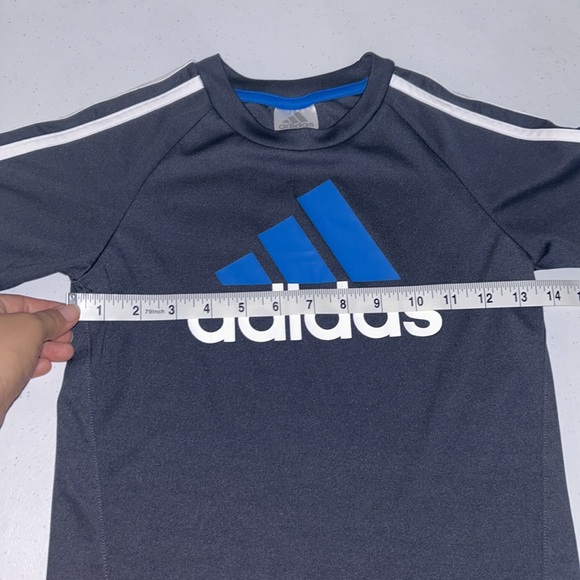 Adidas Boy’s Short Sleeve Athletic Top Size 6 - Picture 6 of 6